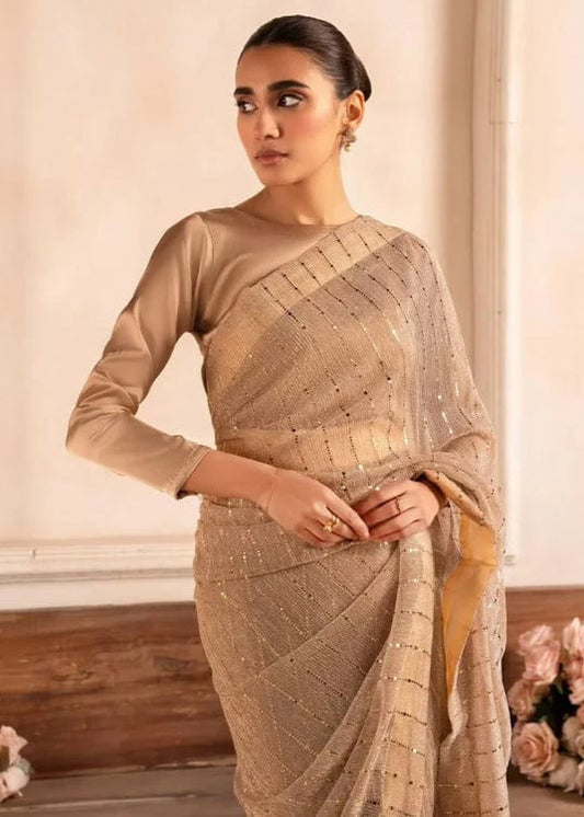 Moonlight Stitched Saree ✨ - Shiwani Apparels