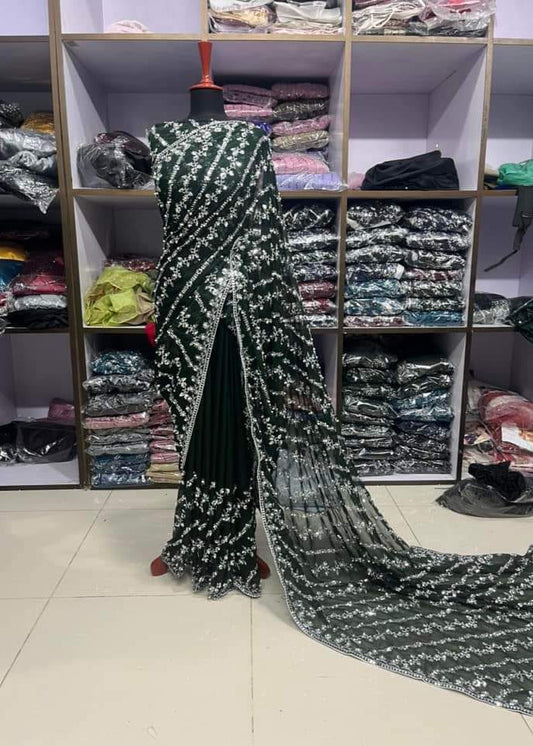 Hania Amir Saree - Shiwani Apparels