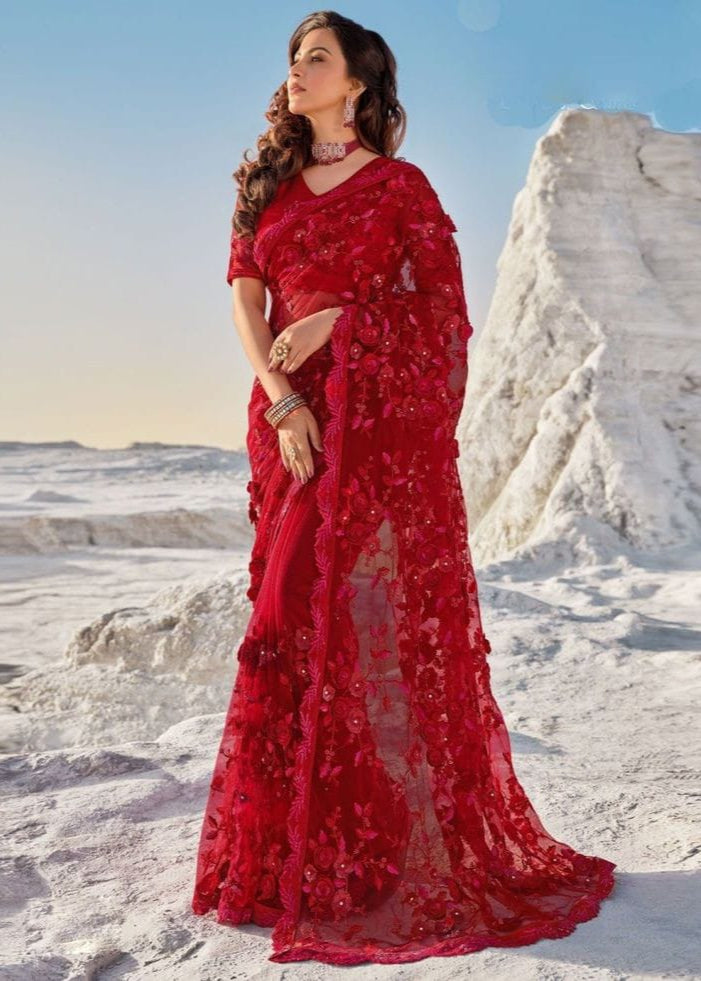 Indian stylish saree - Shiwani Apparels