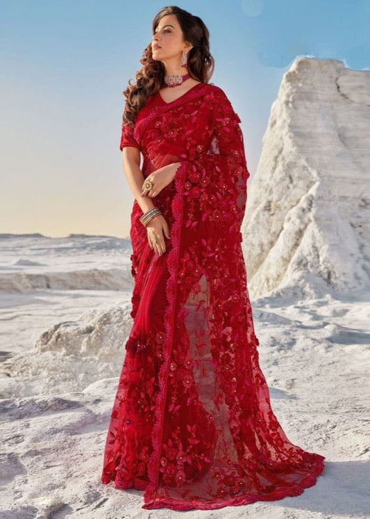 Indian stylish saree - Shiwani Apparels