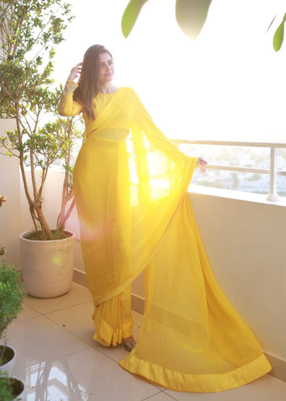 Chiffon Saree - Shiwani Apparels