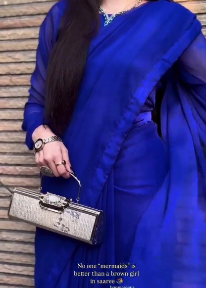 Chiffon Saree - Shiwani Apparels