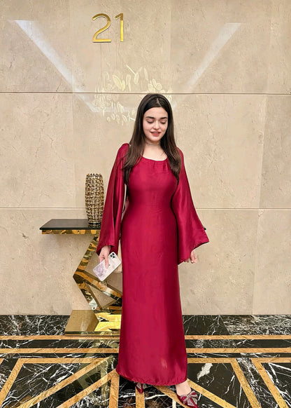 Serene Shamoz Silk 2 Piece Stiched Suit